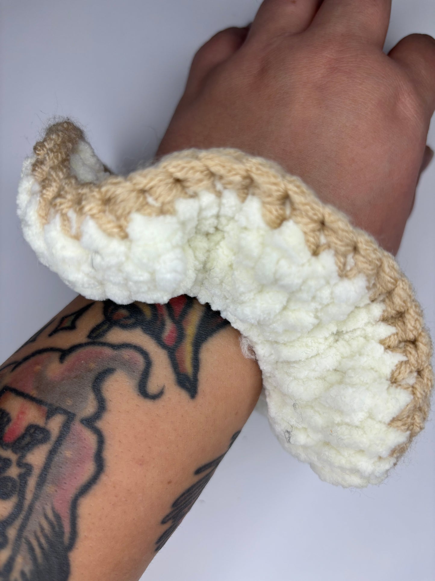 Crochet Scrunchie Cozy Cream (Fall Limited!)