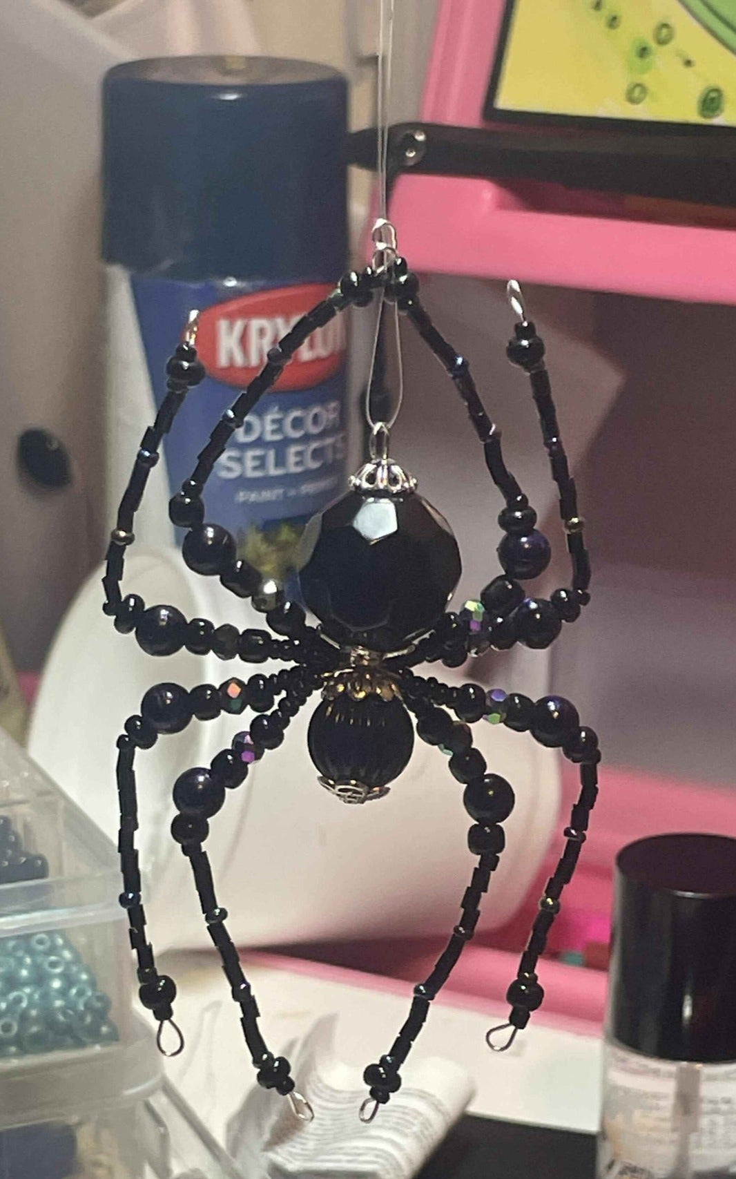 Glass-beaded Spider Commission