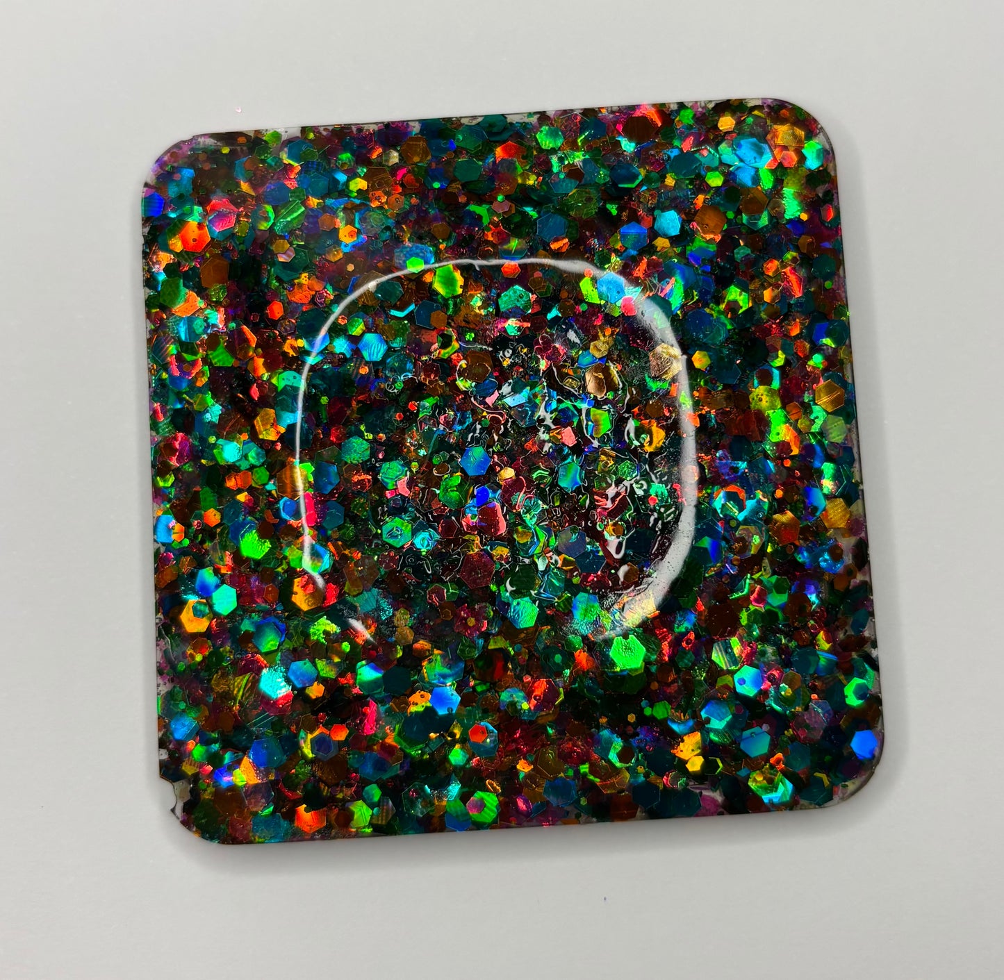 Rainbow Resin Trinket box (B Stock)