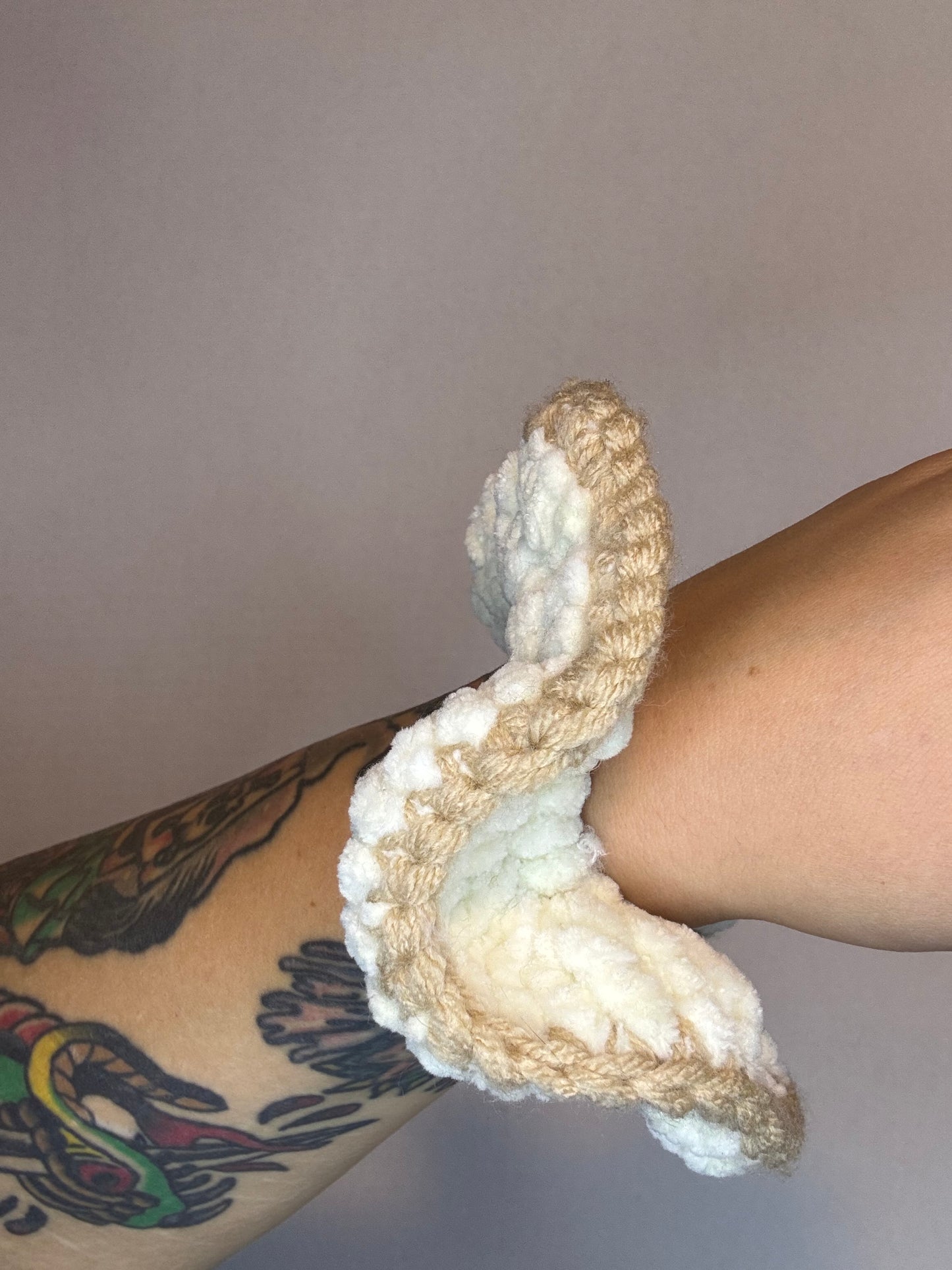 Crochet Scrunchie Cozy Cream (Fall Limited!)