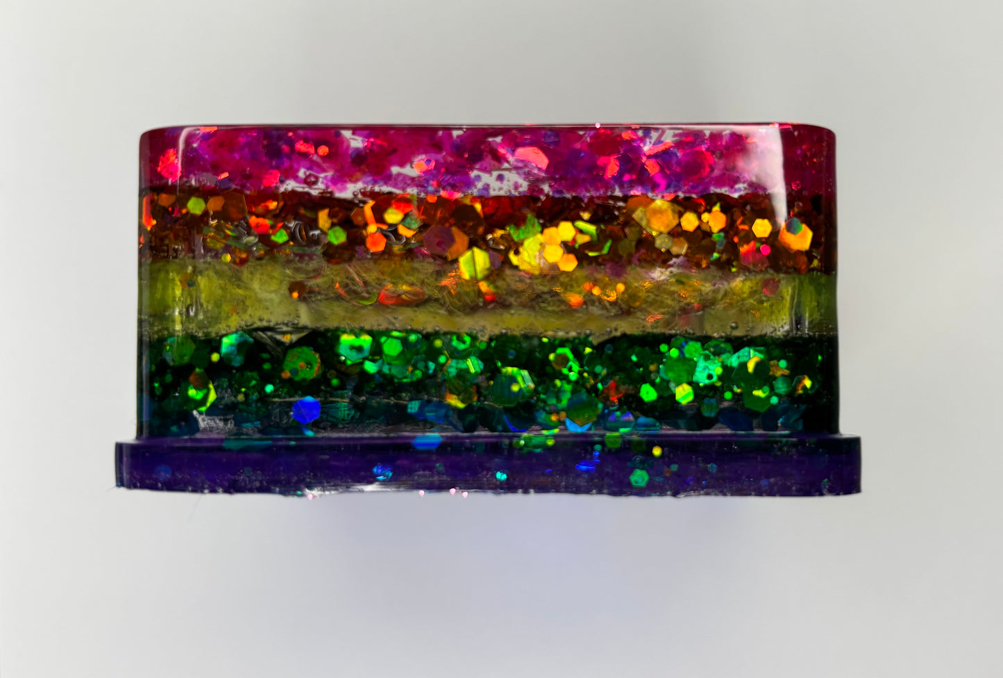 Rainbow Resin Trinket box (B Stock)